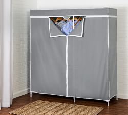 60" Wardrobe Storage Closet