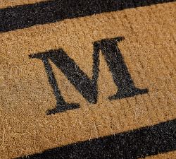 Monogrammed Framed Doormat