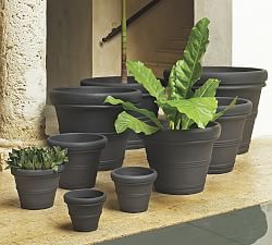 Traditional Rolled Lightweight Planters