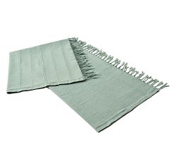 Turkish Cotton Striped Tassel Throw