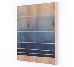 Wooden Deep End Diptych By Jess Engle