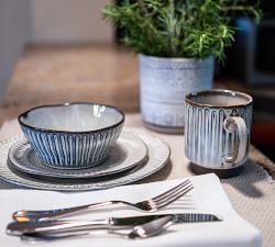 Colonnade Stoneware 16-Piece Dinnerware Set