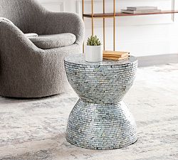 Penny Round Accent Table