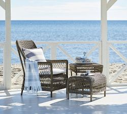 Dollie Outdoor Ottoman (23.6")