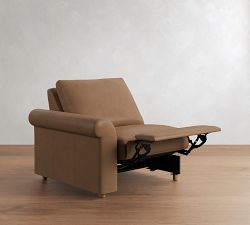 Build Your Own Westwood Roll Arm Leather Power Reclining Sectional