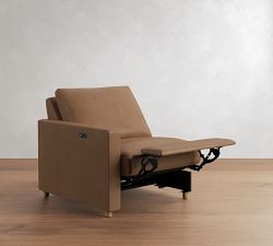 Build Your Own Westwood Slim Arm Leather Power Reclining Sectional