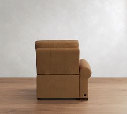 Build Your Own Turner Roll Arm Leather Power Reclining Sectional