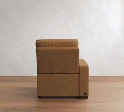 Build Your Own Turner Square Arm Leather Power Reclining Sectional