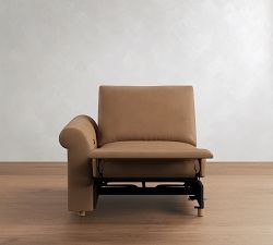 Build Your Own Westwood Roll Arm Leather Power Reclining Sectional