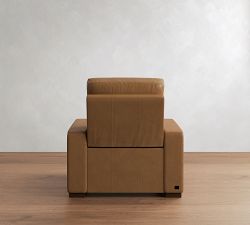 Turner Square Arm Leather Power Recliner
