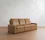 Turner Square Arm Leather Power Reclining Sofa (73"&ndash;104")