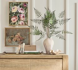 Sandy's Rose Garden Framed Canvas