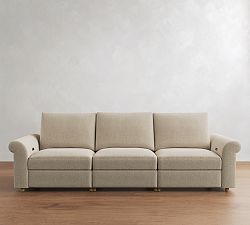 Westwood Roll Arm Power Reclining Sofa (84"&ndash;116")