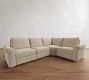 Westwood Roll Arm Reversible Power Reclining Sectional (122")