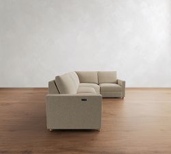 Westwood Slim Arm Reversible Power Reclining Sectional (117")