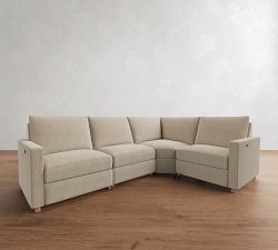 Westwood Slim Arm Reversible Power Reclining Sectional (117")