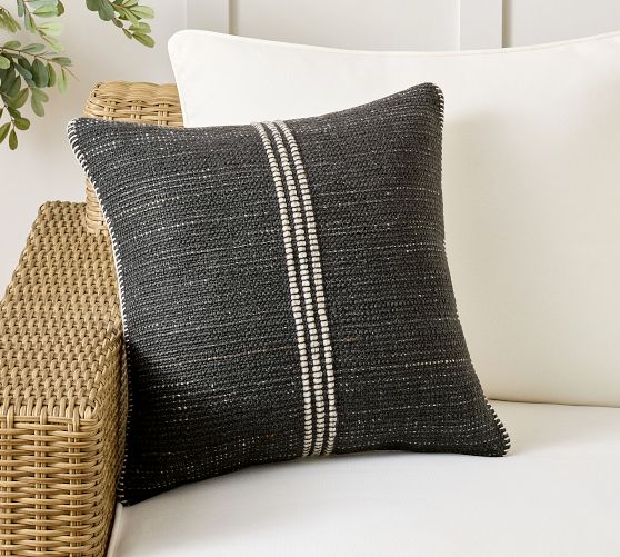 Miles Striped Outdoor Pillow
