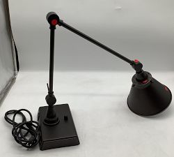 Open Box: Architect's Adjustable USB Task Table Lamp (26") - Bronze