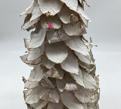 Open Box: Artisan-Crafted Gilded Decorative Leaf Tree (22")