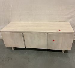 Open Box: Cayman Media Cabinet (54") - Biscotti