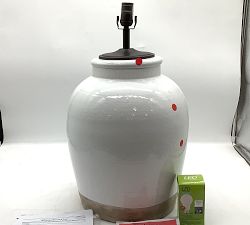 Open Box: Miller Table Lamp Base, Medium (30") - Ivory