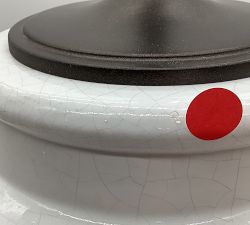 Open Box: Miller Table Lamp Base, Medium (30") - Ivory