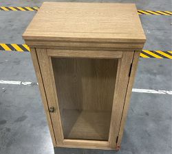 Open Box: Modular Bar Collection, Glass Door Hutch - Seadrift