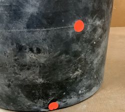 Open Box: Palermo Planter, 21.5"D x 20"H - Black