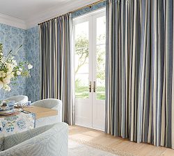 Kravet Bay Striped Curtain