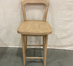 Open Box: Cline Swivel Counter Stool (24") - Seadrift