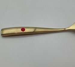 Open Box: Collins Stainless Steel Flatware, 20-Piece Set - Champagne