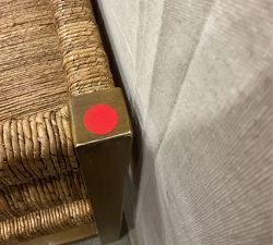 Open Box: Malibu Woven Bench (64") - Honey