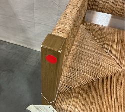 Open Box: Malibu Woven Bench (64") - Honey