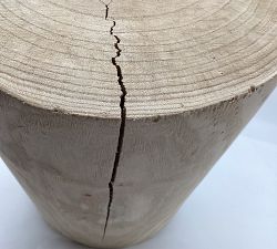 Open Box: Santoli Round End Table (12") - Natural