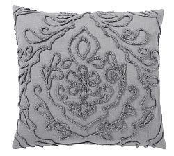 Open Box: Renee Candlewick Sateen Sham, Euro - Gray