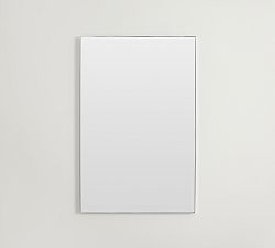 Open Box: Blake Rectangular Mirror, 23" x 35" - Chrome