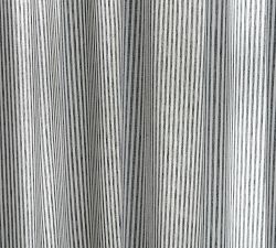 Wheaton Striped Cotton Unlined Curtain