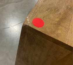 Open Box: Oakleigh Nightstand (32") - Heirloom Wheat, Frances Hardware