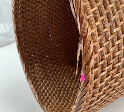 Open Box: Tava Handwoven Rattan Round Umbrella Basket - Natural