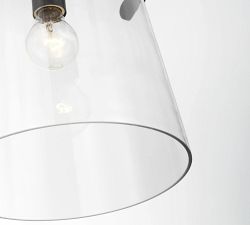 Charlotte Glass Pendant (10")