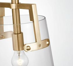 Charlotte Glass Pendant (10")