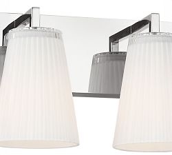 Wilbert Fluted Glass Quadruple Sconce