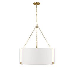Sofia Linen Drum 31" Medium Pendant (31")