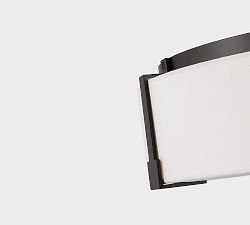 Sofia Linen Drum Medium Flushmount (14")