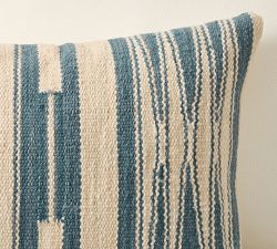Bennington Striped Outdoor Lumbar Pillow