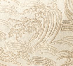 Subrella Reversible Wave Outdoor Lumbar Pillow