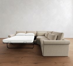 Westwood Roll Arm Deep Seat 3-Piece Wedge Sleeper Sectional (135")