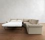 Westwood Roll Arm 3-Piece Wedge Sleeper Sectional (130")