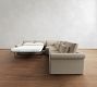 Westwood Roll Arm Deep Seat 3-Piece L-Shaped Wedge Sleeper Sectional (135")
