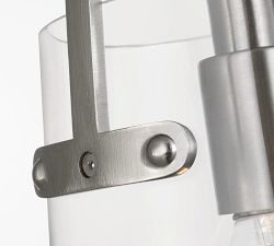 Charlotte Glass Small Pendant (7")